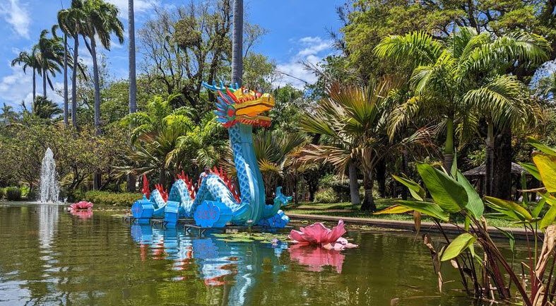 Jardin de l'État, Saint-Denis, Réunion, France